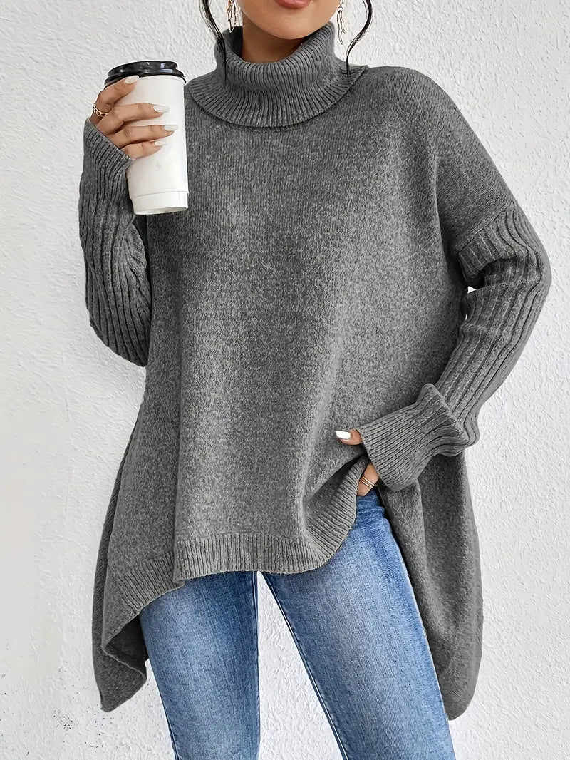 LONG TURTLENECK SWEATER