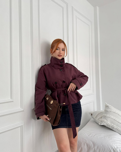 Short Trench Coat