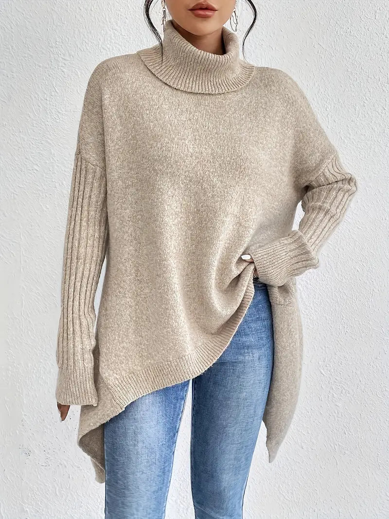 LONG TURTLENECK SWEATER