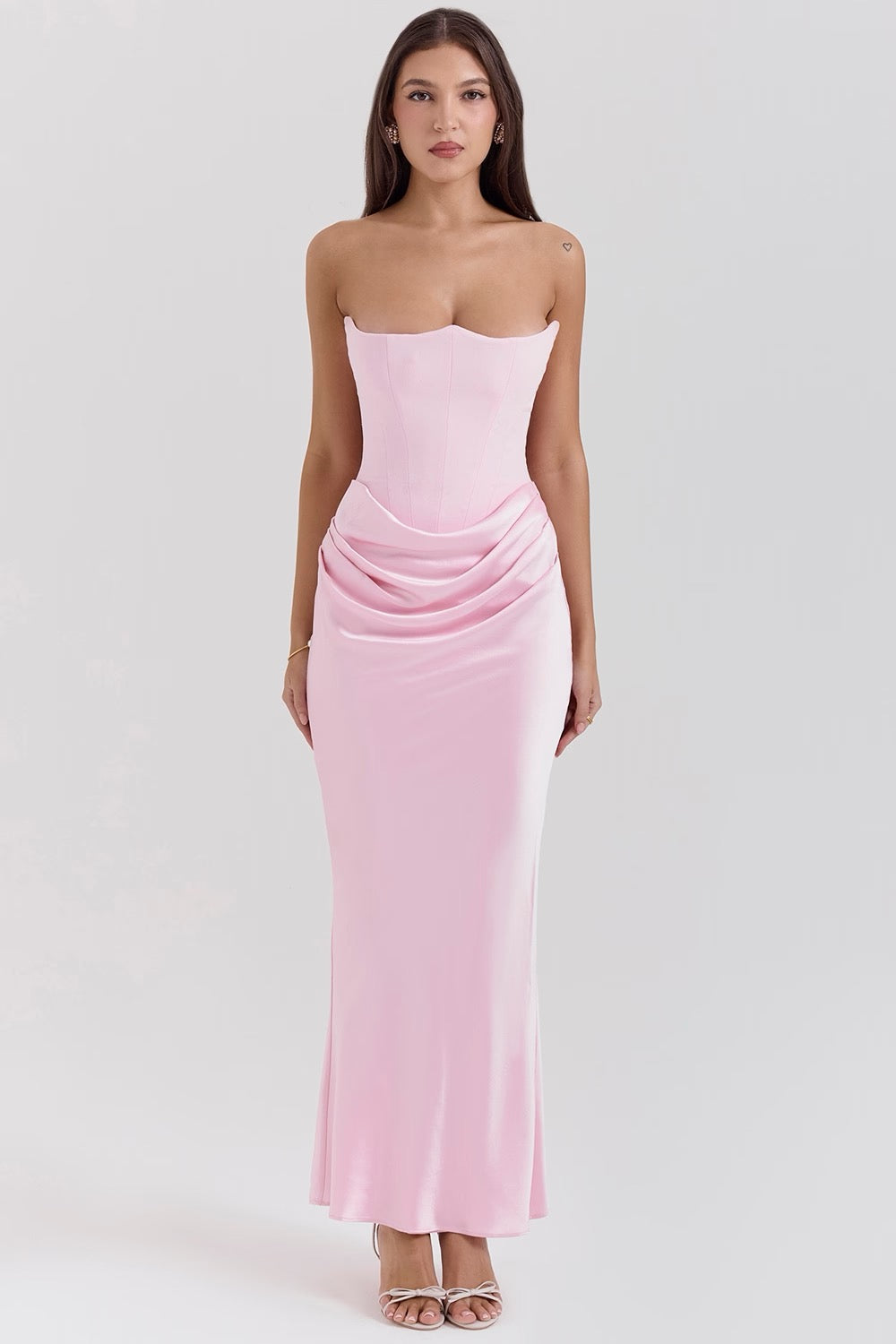 Eden | Polished Satin Dress
