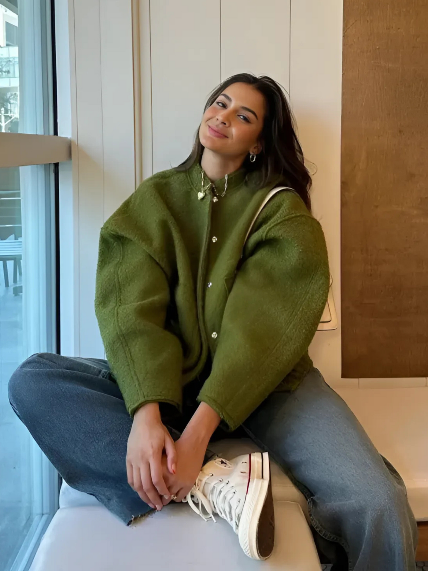 Emeraude | Cozy Oversized Jacket