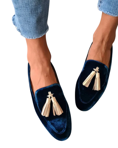Vintage Fringed Moccasins