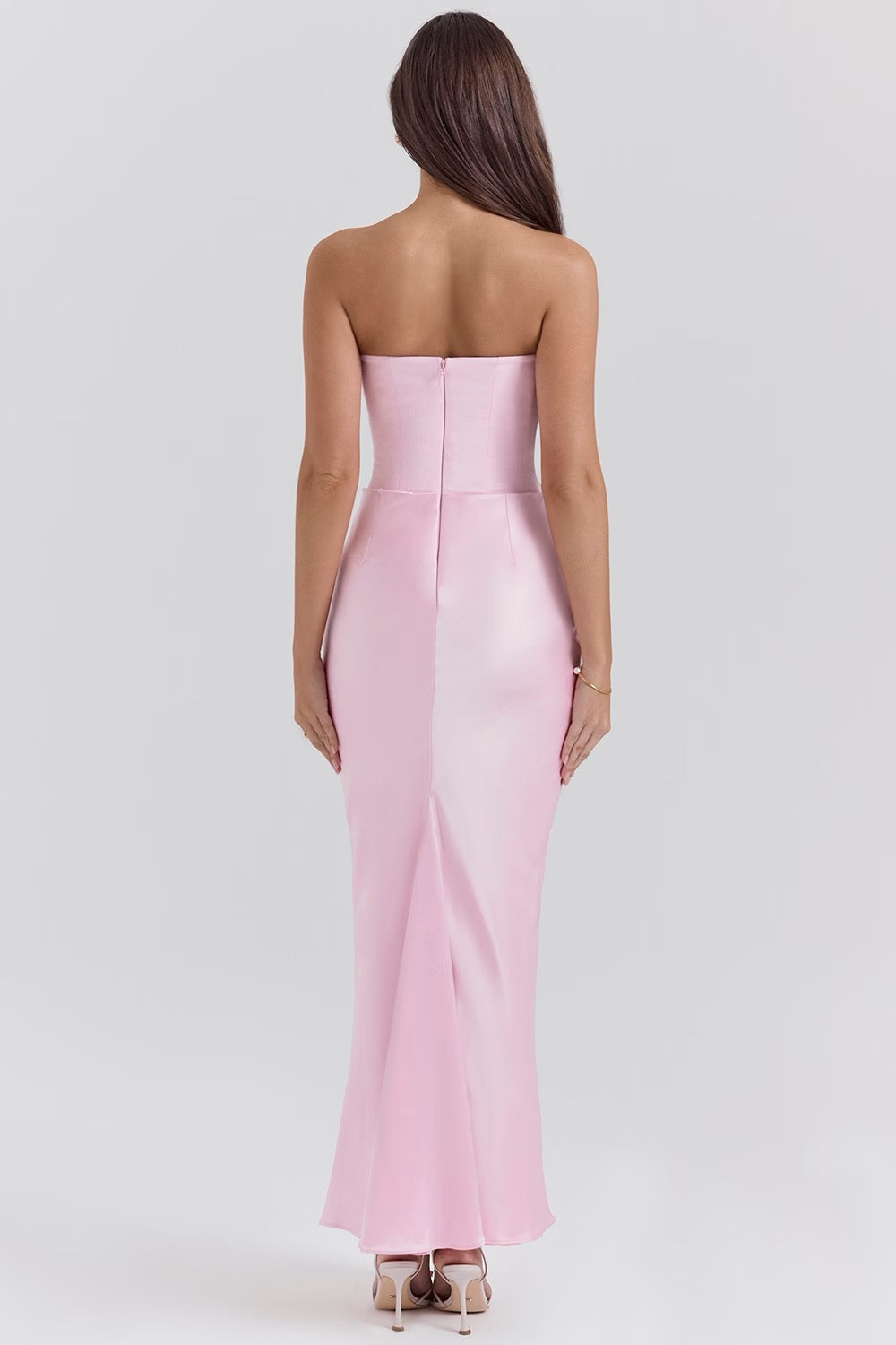 Eden | Polished Satin Dress