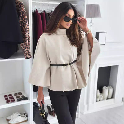 Chic Butterfly Jacket With Belt
