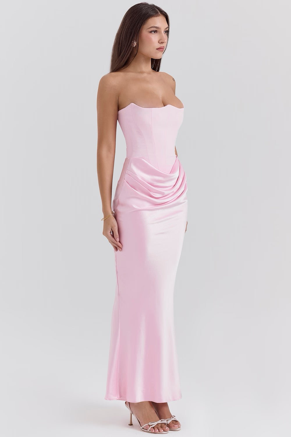 Eden | Polished Satin Dress