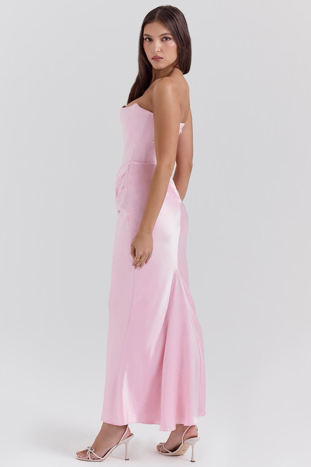 Eden | Polished Satin Dress