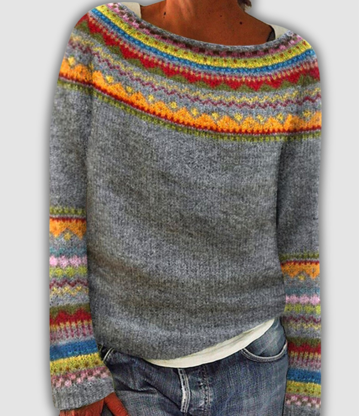 Comfortable retro sweater