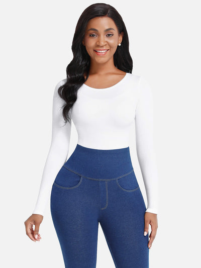 Long Sleeve Bodysuit Shaping Underwear