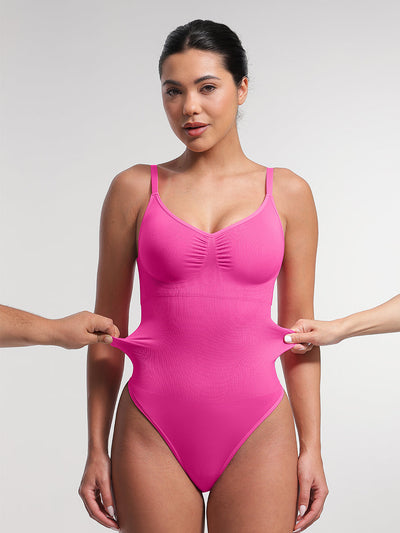 Sculpting Padded Bra Thong Bodysuit